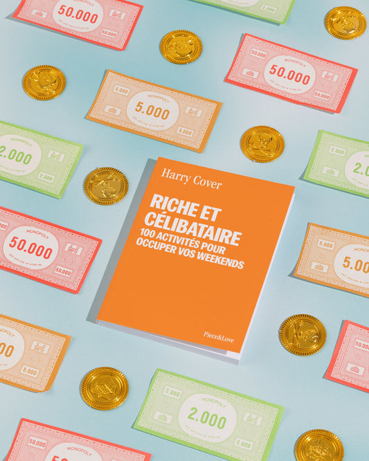 CARNETS D'ECRITURE - RICHE & CELIBATAIRE - PIECE&LOVE