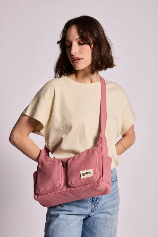 SAC MULTIPOCKET EMILE ROSE BLUSH - HINDBAG