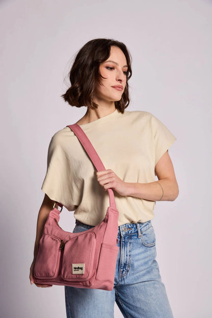 SAC MULTIPOCKET EMILE ROSE BLUSH - HINDBAG