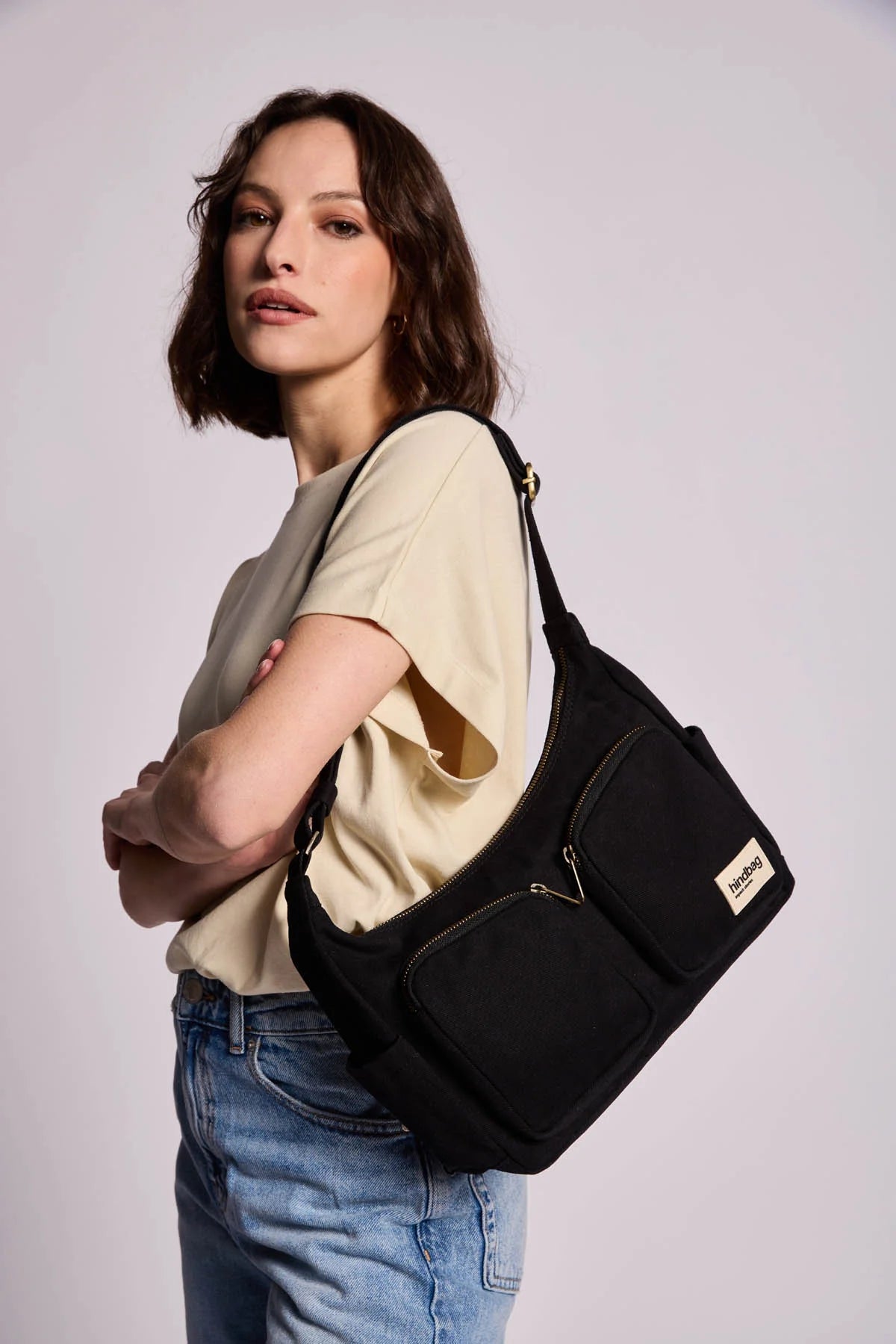 SAC MULTIPOCKET EMILE NOIR - HINDBAG