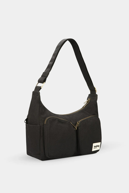 SAC MULTIPOCKET EMILE NOIR - HINDBAG