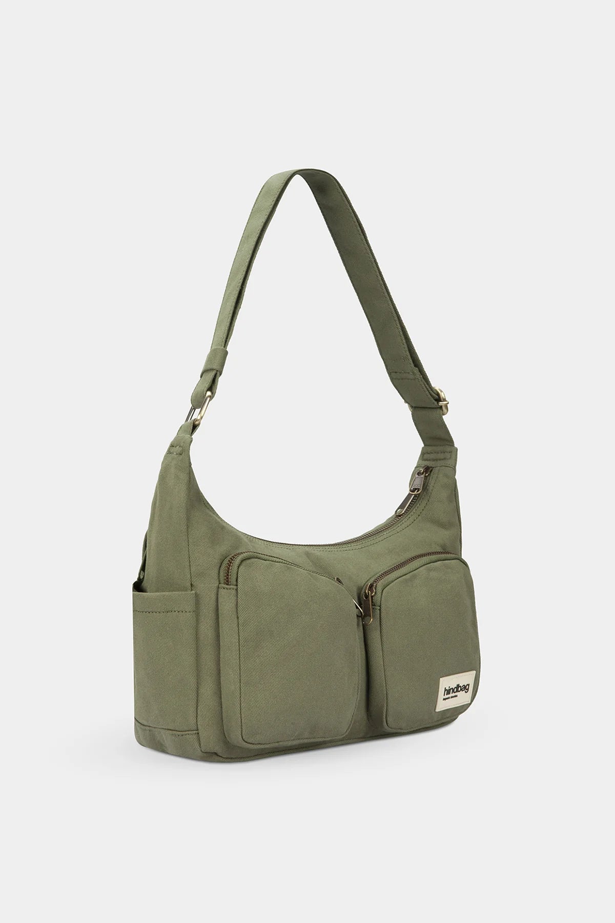SAC MULTIPOCKET EMILE OLIVE - HINDBAG
