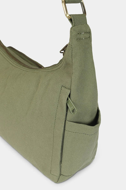 SAC MULTIPOCKET EMILE OLIVE - HINDBAG