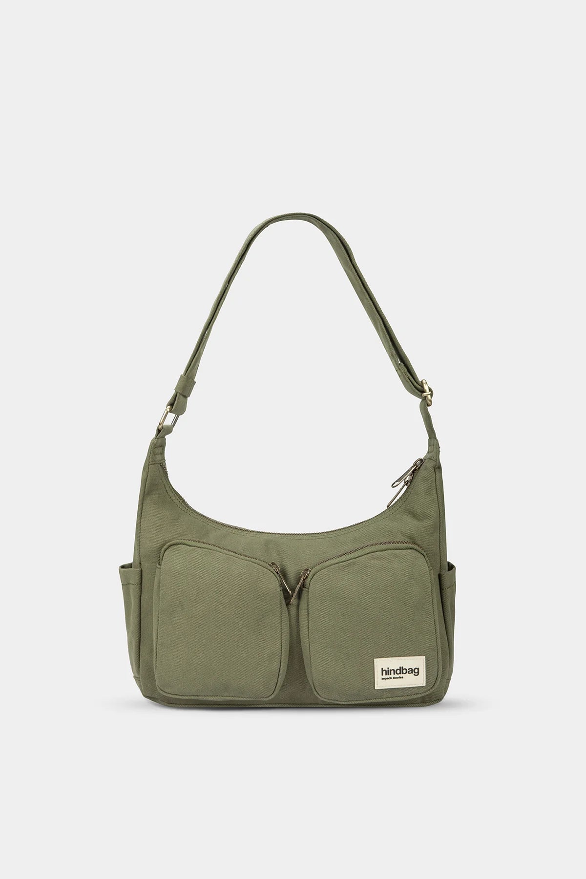 SAC MULTIPOCKET EMILE OLIVE - HINDBAG