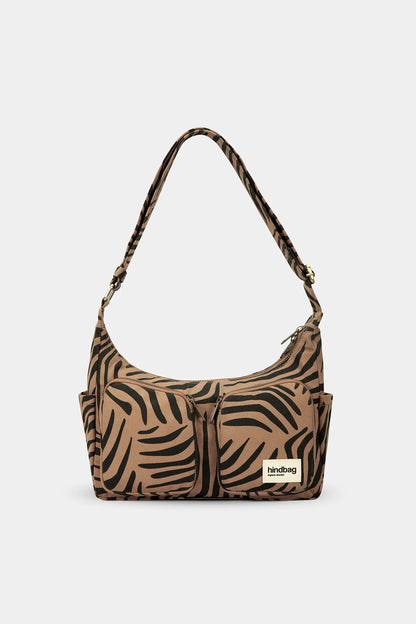 SAC MULTIPOCKET EMILE ZEBRE CANELLE - HINDBAG