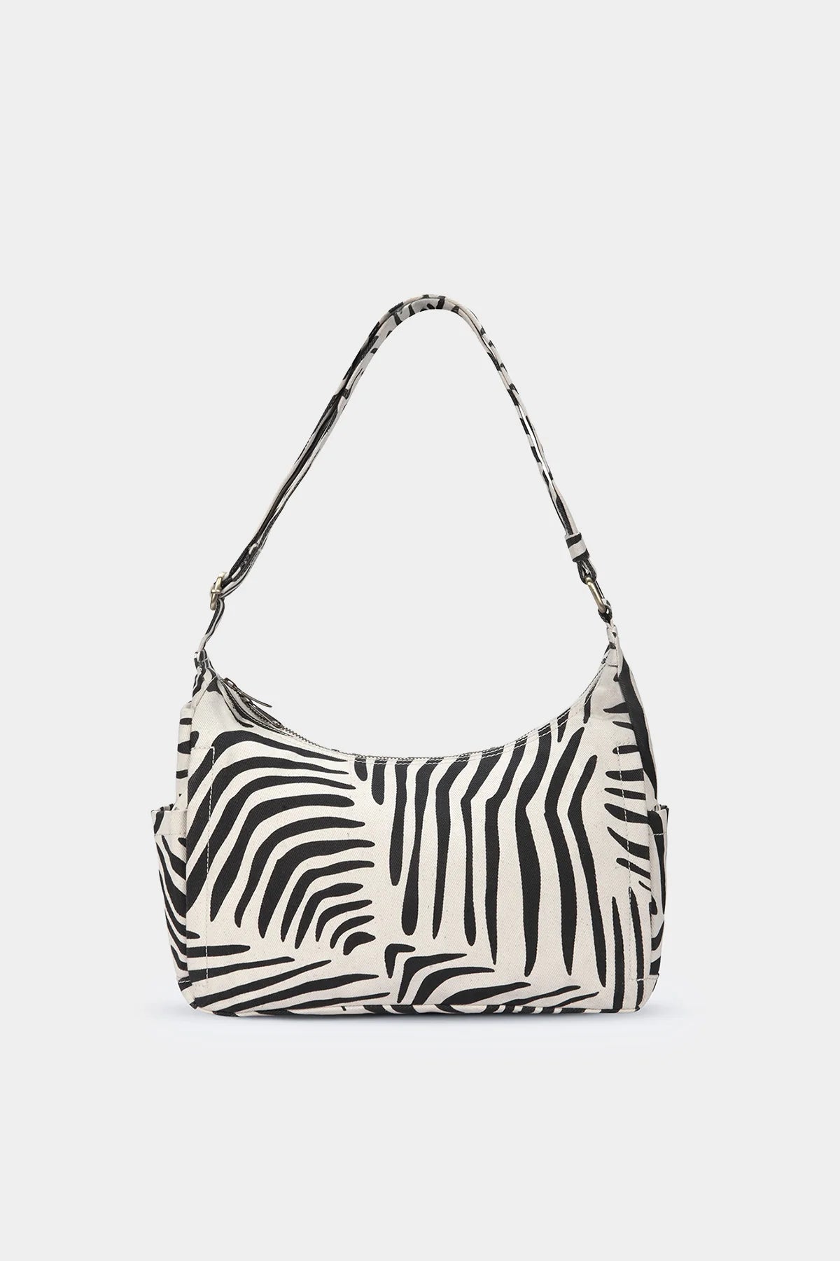 SAC MULTIPOCKET EMILE ZEBRE ECRU - HINDBAG