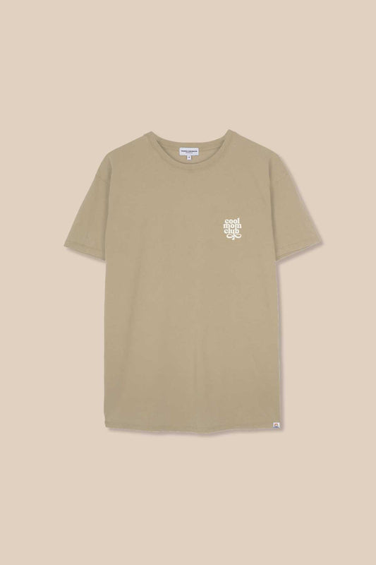 T-SHIRT MIKA COOL MOM CLUB - TAUPE - FRENCH DISORDER