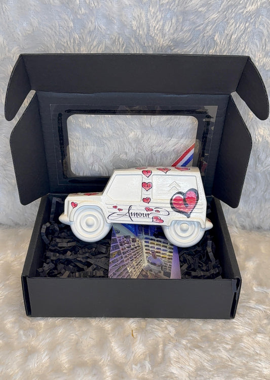 CAMION EN PLÂTRE - MEHARI AMOUR - STEPH RTLD