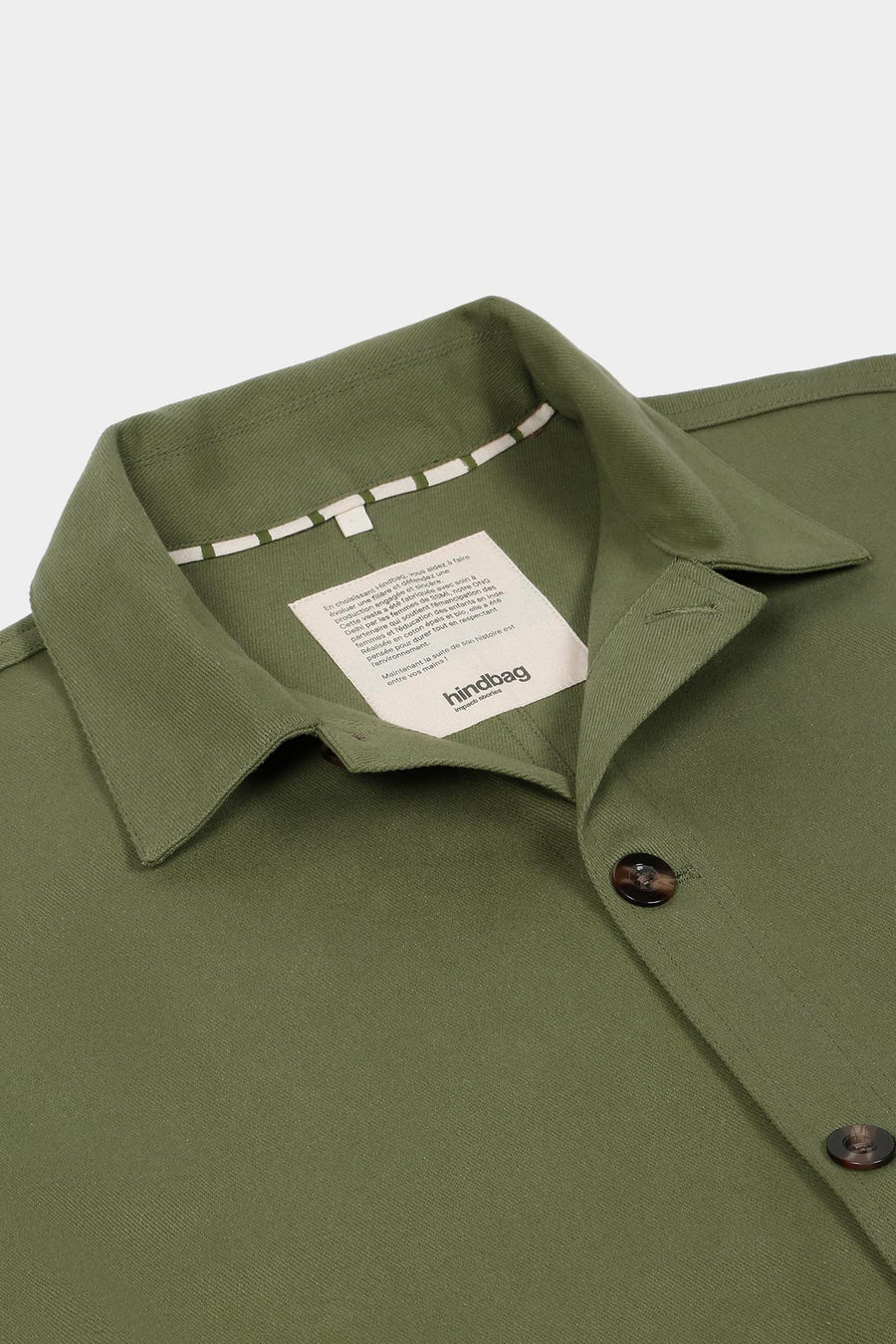 VESTE UNISEXE OLIVE - HINDBAG