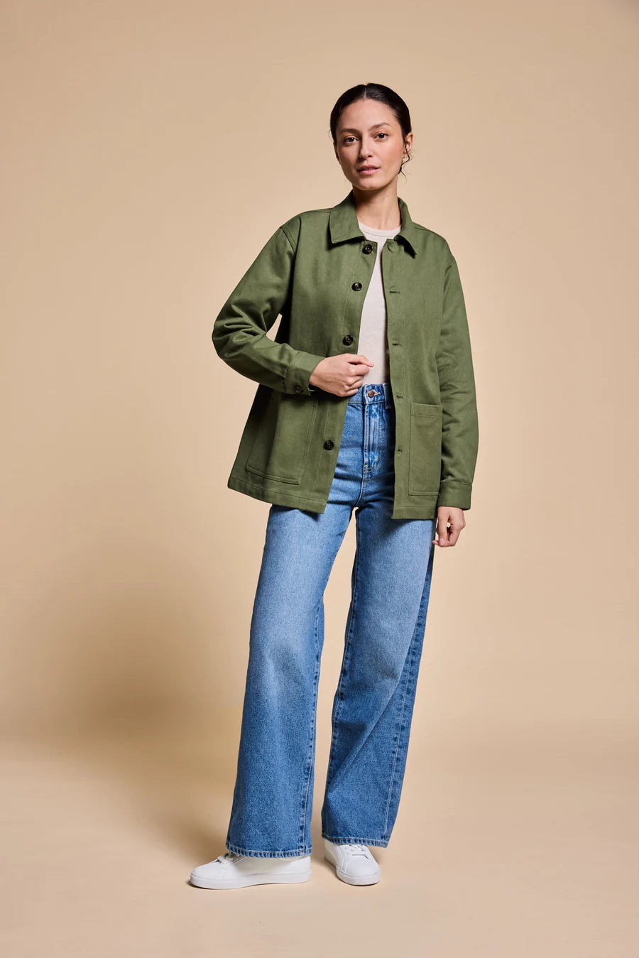 VESTE UNISEXE OLIVE - HINDBAG